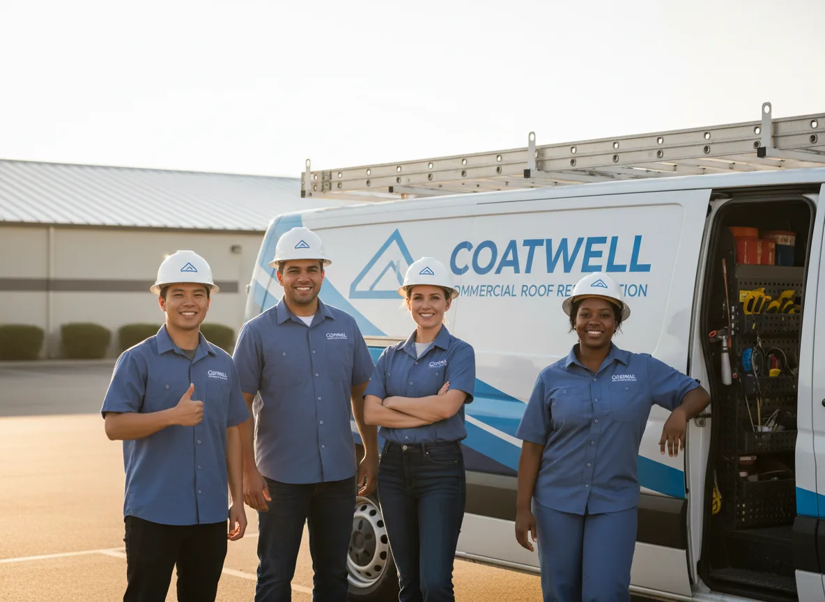 Commercial roof coating company in Radnor, OH